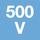Nazivni napon 500 V